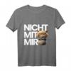 Lustiges, mürrisches Katze T-Shirt - Nicht mit mir! Humorvolles Tiermotiv für Freunde, Familie & Kollegen