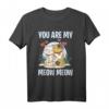 Katze Meow Verliebte Paare Liebesbeweis T-Shirt - Romantisches Geschenk für Katzenliebhaber zum Valentinstag, Hochzeitstag & Muttertag