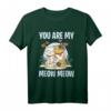 Katze Meow Verliebte Paare Liebesbeweis T-Shirt - Romantisches Geschenk für Katzenliebhaber zum Valentinstag, Hochzeitstag & Muttertag
