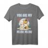Katze Meow Verliebte Paare Liebesbeweis T-Shirt - Romantisches Geschenk für Katzenliebhaber zum Valentinstag, Hochzeitstag & Muttertag