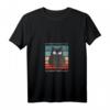 Damen T-Shirt mit Katzen Design – Ich rege mich nicht auf, du regst mich auf, schwarze Katze, humorvolles V-Ausschnitt Shirt für Katzenliebhaber