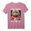 Kaffee Morgenmuffel Mitarbeiter Spruch Lustig Katze Geschenk T-Shirt - Ironisches Humoroutfit für Arbeit, Teenager & Katzenliebhaber