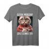 Kaffee Morgenmuffel Mitarbeiter Spruch Lustig Katze Geschenk T-Shirt - Ironisches Humoroutfit für Arbeit, Teenager & Katzenliebhaber