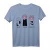 Niedliches Katze Rock Paper Scissors T-Shirt mit Pfoten – Lustiges Geschenk für Katzenliebhaber und Tierfreunde