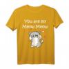Katze Meow Verliebte Paare Liebesbeweis T-Shirt – Romantisches Geschenk zum Valentinstag, Hochzeitstag & Muttertag für Katzenliebhaberinnen