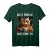 Kaffee Morgenmuffel Mitarbeiter Spruch Lustig Katze Geschenk T-Shirt - Ironisches Shirt für Büro, Teenager & Katzenliebhaber