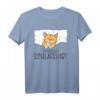 Offizielles Schlafshirt Katze - Bequemer Schlafanzug & Nachthemd für Katzenliebhaber, Kinder & Erwachsene, ideal für Langschläfer & Morgenmuffel