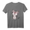 Süßes Kätzchen Katzenliebhaber T-Shirt - Perfektes Geschenk für Katzenbesitzer, Katzenmamas & Katzenfreunde zu Weihnachten, Geburtstag & Valentinstag