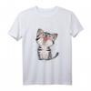 Süßes Kätzchen Katzenliebhaber T-Shirt - Perfektes Geschenk für Katzenbesitzer, Katzenmamas & Katzenfreunde zu Weihnachten, Geburtstag & Valentinstag