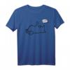 Faule Katze Statement Spruch T-Shirt - Lustiges Humor-Shirt für Misanthropen, perfekt als Weihnachts- & Geburtstagsgeschenk