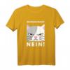 Bevor du fragst: Nein! Katzenliebhaberinnen Geschenk T-Shirt für Frauen mit Humor – Perfekt für Weihnachten und Geburtstag