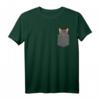 Kitty In der Tasche T-Shirt - Süßes Katzen Design für Tierliebhaber, Geschenkidee für Katzenfans