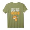 Nichts Reimt Sich auf Uschi T-Shirt – Lustiges Katzen Spruch T-Shirt für Katzenliebhaber, JGA & Büro-Humor