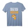 Nichts Reimt Sich auf Uschi T-Shirt – Lustiges Katzen Spruch T-Shirt für Katzenliebhaber, JGA & Büro-Humor