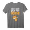 Nichts Reimt Sich auf Uschi T-Shirt – Lustiges Katzen Spruch T-Shirt für Katzenliebhaber, JGA & Büro-Humor