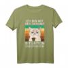Ich bin mit der Gesamtsituation unzufrieden Kaffee Katze T-Shirt – Lustiges Büro Humor Outfit für Pessimisten, Kollegen & Freunde
