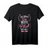 Damen T-Shirt mit Spruch 'So sieht die beste PKA der Welt aus' – Lustiges Geschenk für Apothekerhelferin, Geburtstag, Abschied & Jubiläum