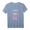 Damen T-Shirt mit Spruch 'So sieht die beste PKA der Welt aus' – Lustiges Geschenk für Apothekerhelferin, Geburtstag, Abschied & Jubiläum