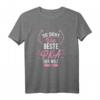 Damen T-Shirt mit Spruch 'So sieht die beste PKA der Welt aus' – Lustiges Geschenk für Apothekerhelferin, Geburtstag, Abschied & Jubiläum