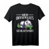 Offizielles Panda Schlafshirt für Kinder – Lustiges Nachthemd, Schlafanzug & Schlafshirt für lange Schläfer, Geburtstag & Weihnachten