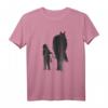 Mädchen mit Pferd T-Shirt - Einzigartiges Geschenkidee für Pferdefans zu Geburtstag und Weihnachten