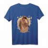 Geschenk für Mädchen mit Pferde Motiv - Reiten T-Shirt, perfektes Geburtstags- und Weihnachtsgeschenk für Pferdeliebhaberinnen