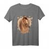Geschenk für Mädchen mit Pferde Motiv - Reiten T-Shirt, perfektes Geburtstags- und Weihnachtsgeschenk für Pferdeliebhaberinnen