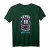 Level 11 Jahre Mädchen Gamer Girl Zocker Geburtstag T-Shirt – Cooler Gaming Geburtstagsshit für junge Zockerinnen, perfekt für LAN-Party & Kindergeburtstag