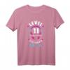 Level 11 Jahre Mädchen Gamer Girl Zocker Geburtstag T-Shirt – Cooler Gaming Geburtstagsshit für junge Zockerinnen, perfekt für LAN-Party & Kindergeburtstag