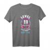 Level 11 Jahre Mädchen Gamer Girl Zocker Geburtstag T-Shirt – Cooler Gaming Geburtstagsshit für junge Zockerinnen, perfekt für LAN-Party & Kindergeburtstag