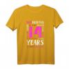 14. Geburtstag T-Shirt für Mädchen, Tochter & Nichte – Perfektes Geschenk zum 14. Geburtstag für Teenager