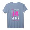 14. Geburtstag T-Shirt für Mädchen, Tochter & Nichte – Perfektes Geschenk zum 14. Geburtstag für Teenager