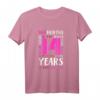 14. Geburtstag T-Shirt für Mädchen, Tochter & Nichte – Perfektes Geschenk zum 14. Geburtstag für Teenager
