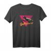 Vintage Synthesizer Keytar - Synthwave Synthesaurus T-Shirt für Fans von Analog, Beats, Rave & Electronic Musik