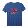 Vintage Synthesizer Keytar - Synthwave Synthesaurus T-Shirt für Fans von Analog, Beats, Rave & Electronic Musik