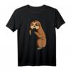 Faultier Liebhaber Kinder Mädchen Damen T-Shirt – Süßes Faultier Design als Geschenkidee zu Weihnachten & Geburtstag