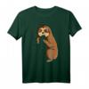 Faultier Liebhaber Kinder Mädchen Damen T-Shirt – Süßes Faultier Design als Geschenkidee zu Weihnachten & Geburtstag