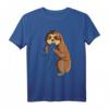 Faultier Liebhaber Kinder Mädchen Damen T-Shirt – Süßes Faultier Design als Geschenkidee zu Weihnachten & Geburtstag