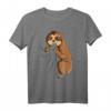 Faultier Liebhaber Kinder Mädchen Damen T-Shirt – Süßes Faultier Design als Geschenkidee zu Weihnachten & Geburtstag