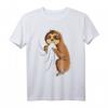 Faultier Liebhaber Kinder Mädchen Damen T-Shirt – Süßes Faultier Design als Geschenkidee zu Weihnachten & Geburtstag