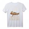 Offizielles Faultier Schlafshirt mit lustigem Spruch - Bequemes Faultier T-Shirt für Damen, Herren & Teenager als Geschenkidee zum HapDeer, Weihnachten & mehr