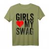 Lustiges Love My Swag Hip-Hop T-Shirt für Mädchen – Perfektes Geburtstags- & Weihnachtsgeschenk für Teenager & Freunde