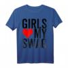 Lustiges Love My Swag Hip-Hop T-Shirt für Mädchen – Perfektes Geburtstags- & Weihnachtsgeschenk für Teenager & Freunde