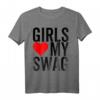 Lustiges Love My Swag Hip-Hop T-Shirt für Mädchen – Perfektes Geburtstags- & Weihnachtsgeschenk für Teenager & Freunde