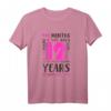 T-Shirt zum 12. Geburtstag für Mädchen – Perfektes Geschenk für Tochter, Nichte & Kinder, feiere den besonderen Tag mit Stil