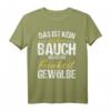 Das ist kein dicker Bauch das ist ein Feinkostgewölbe - Lustiges Sarkasmus T-Shirt für Männer, Väter & Biertrinker