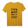 Et hätt noch immer jot jejange - Schwarzes Kölsch Köln T-Shirt mit Kölschem Spruch, perfekt für Karneval, Stadt, Party & Geschenkideen