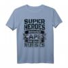 Superhelden - Helden ohne Umhang Krankenschwestern T-Shirt - Lustiges Geschenk für Pflegepersonal, Ärzte & Kollegen zum Geburtstag, Weihnachten & Muttertag