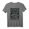 Superhelden - Helden ohne Umhang Krankenschwestern T-Shirt - Lustiges Geschenk für Pflegepersonal, Ärzte & Kollegen zum Geburtstag, Weihnachten & Muttertag