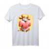 Niedliches Kuh T-Shirt mit umarmendem Herz – Perfekt für Valentinstag, Geburtstag & Tierliebhaber
